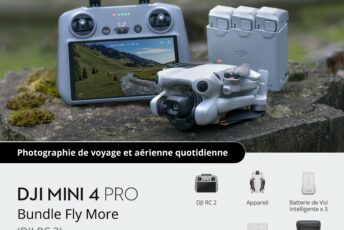 DJI Mini 4 Pro Bundle Fly More (DJI RC 2)