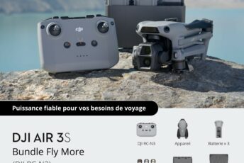 Bundle Fly More DJI Air 3S (DJI RC-N3)