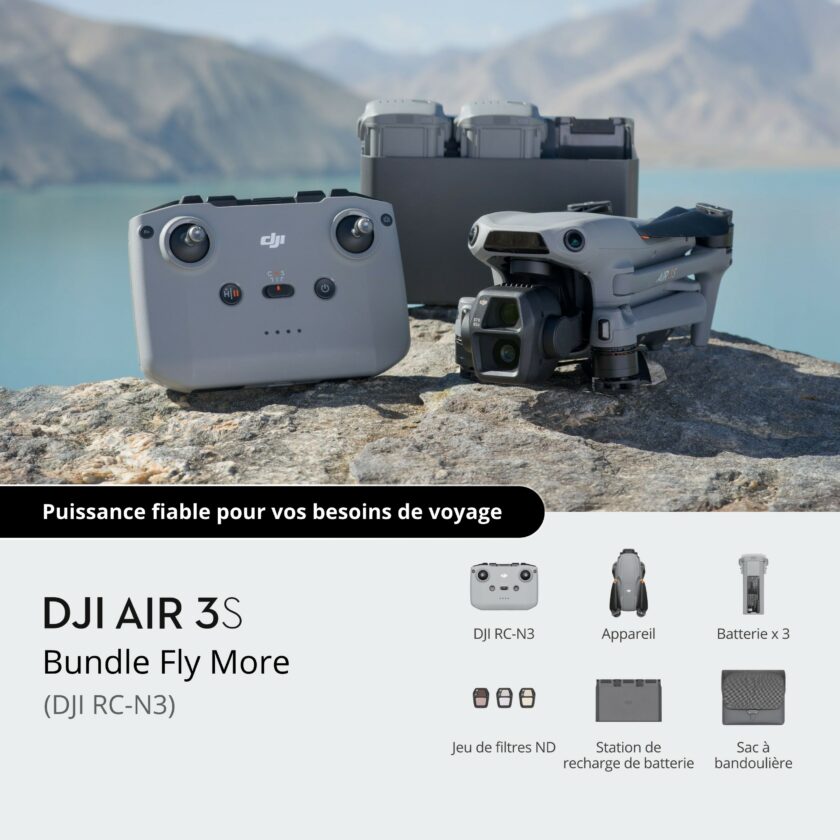 Bundle Fly More DJI Air 3S (DJI RC-N3)