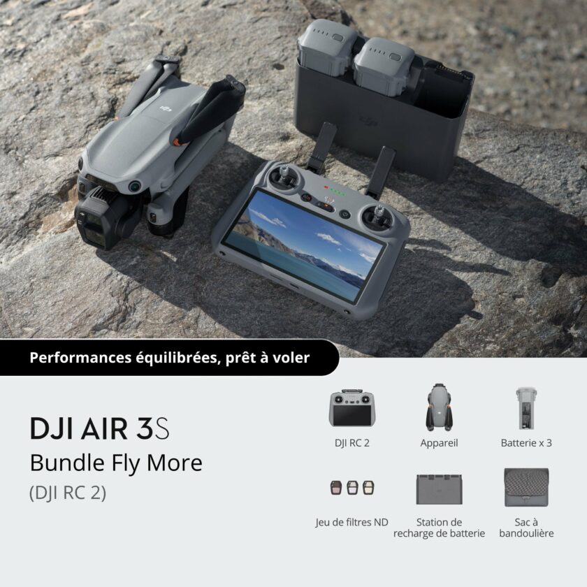 Bundle Fly More DJI Air 3S (DJI RC 2)