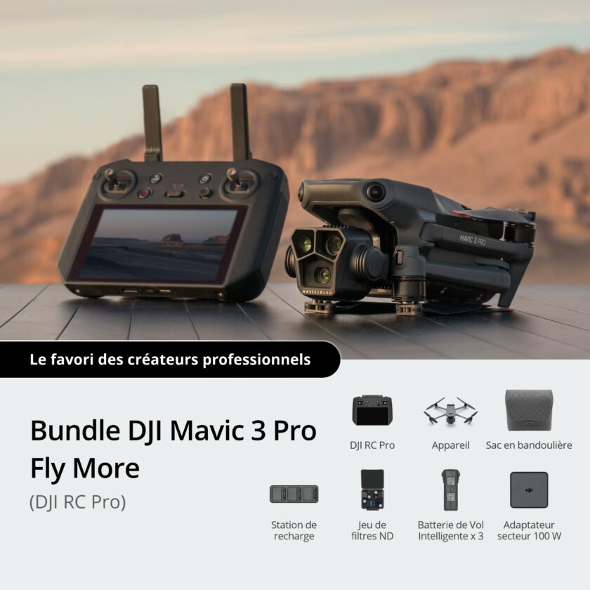 Bundle DJI Mavic 3 Pro Fly More (DJI RC Pro)