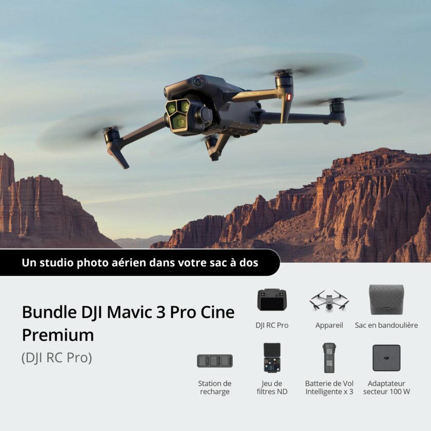 Bundle DJI Mavic 3 Pro Cine Premium (DJI RC Pro)