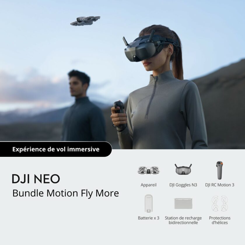 Bundle Motion Fly More DJI Neo